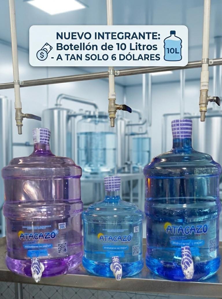 Botellón de 10 litros